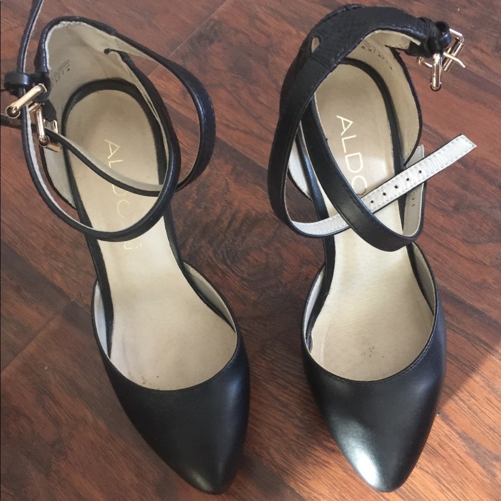 Aldo black high heels